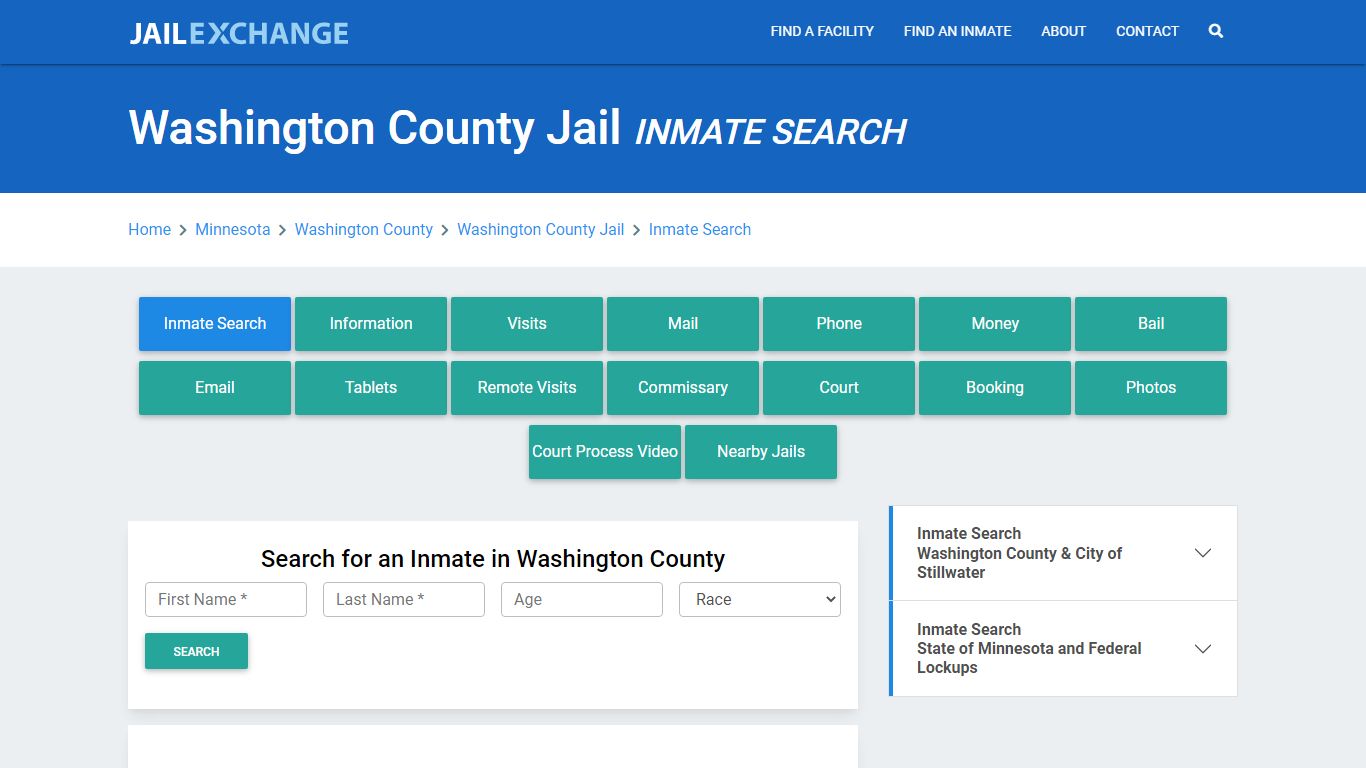 Washington County Jail, MN Inmate Search: Roster & Mugshots