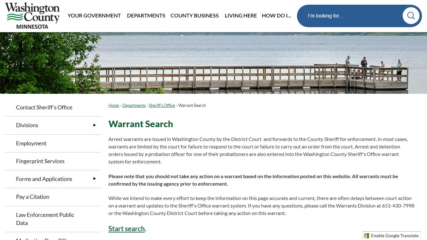 Warrant Search | Washington County, MN - Official Website